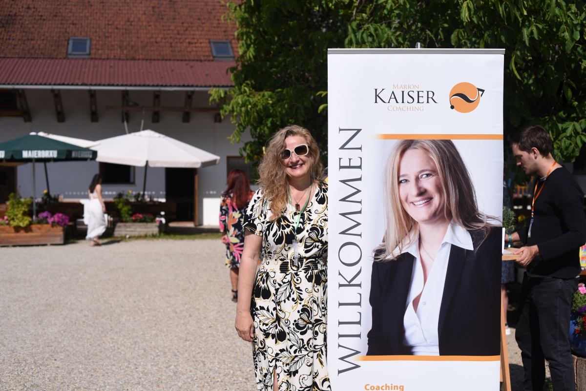 Marion Kaiser bei der 20 Jahresfeier