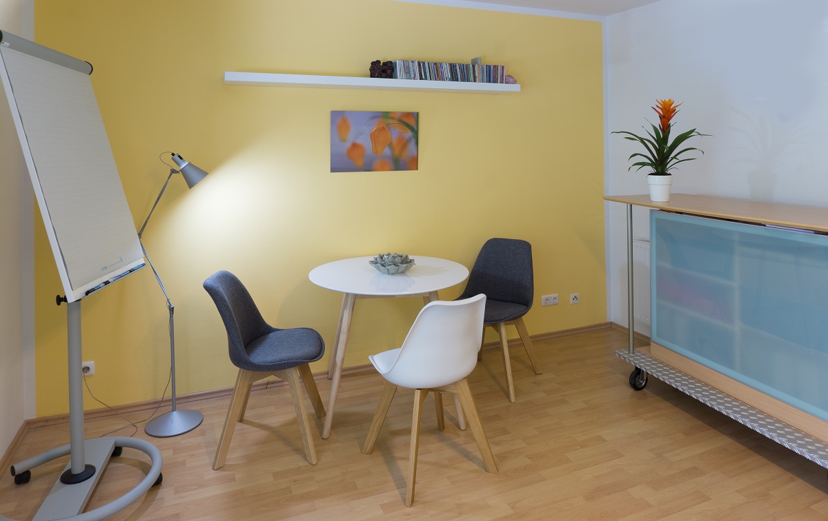 Das ist meine Besprechungsecke