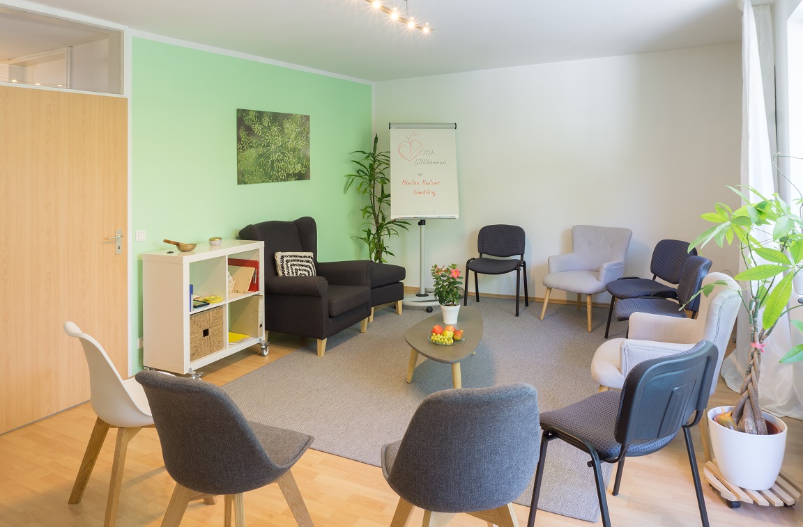 Und im Seminar sind gut Platz für 10-11 Personen